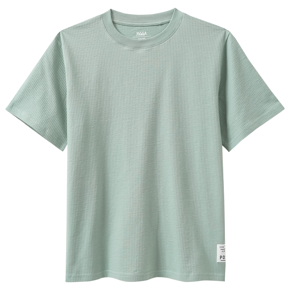 Jungen T-Shirt mit Waffelstruktur