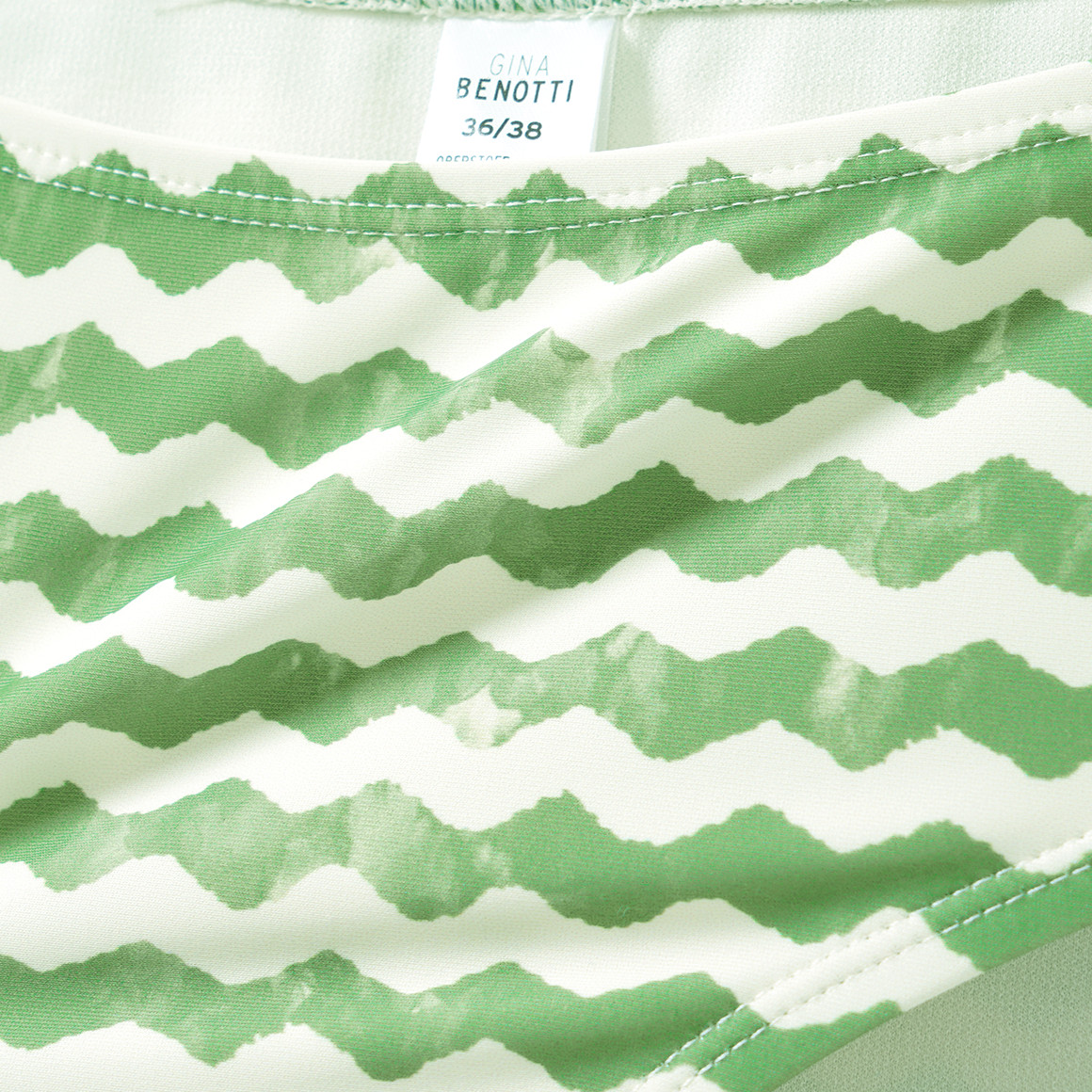 Damen Bikinipanty mit Wellen-Muster