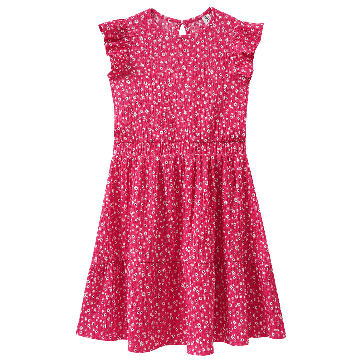 Mädchen Kleid im Millefleur-Dessin