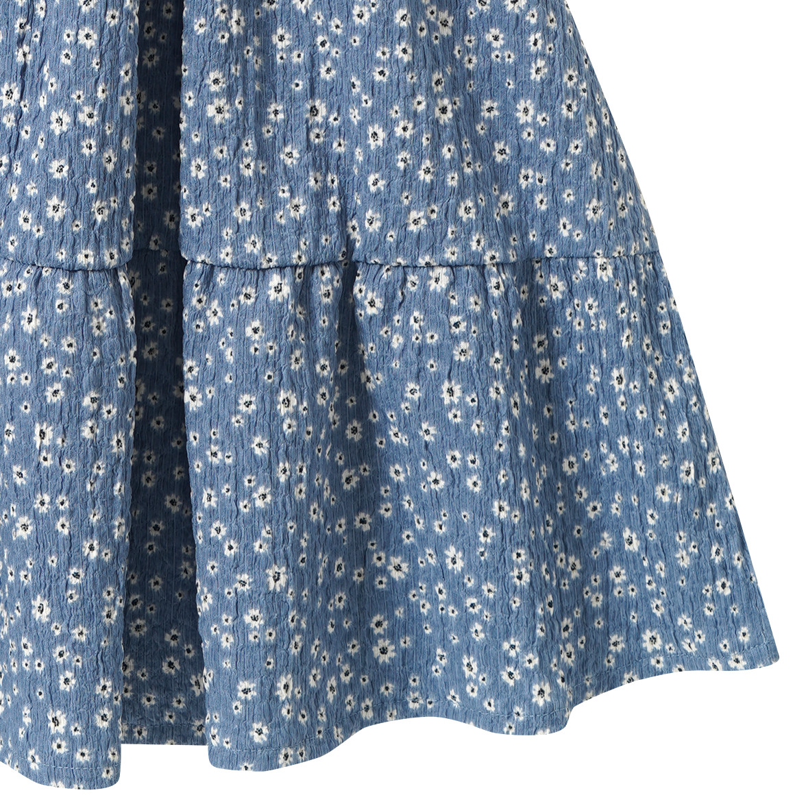 Mädchen Kleid im Millefleur-Dessin