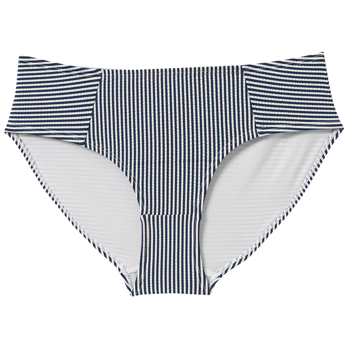 Damen Bikinipanty mit Seersucker-Struktur