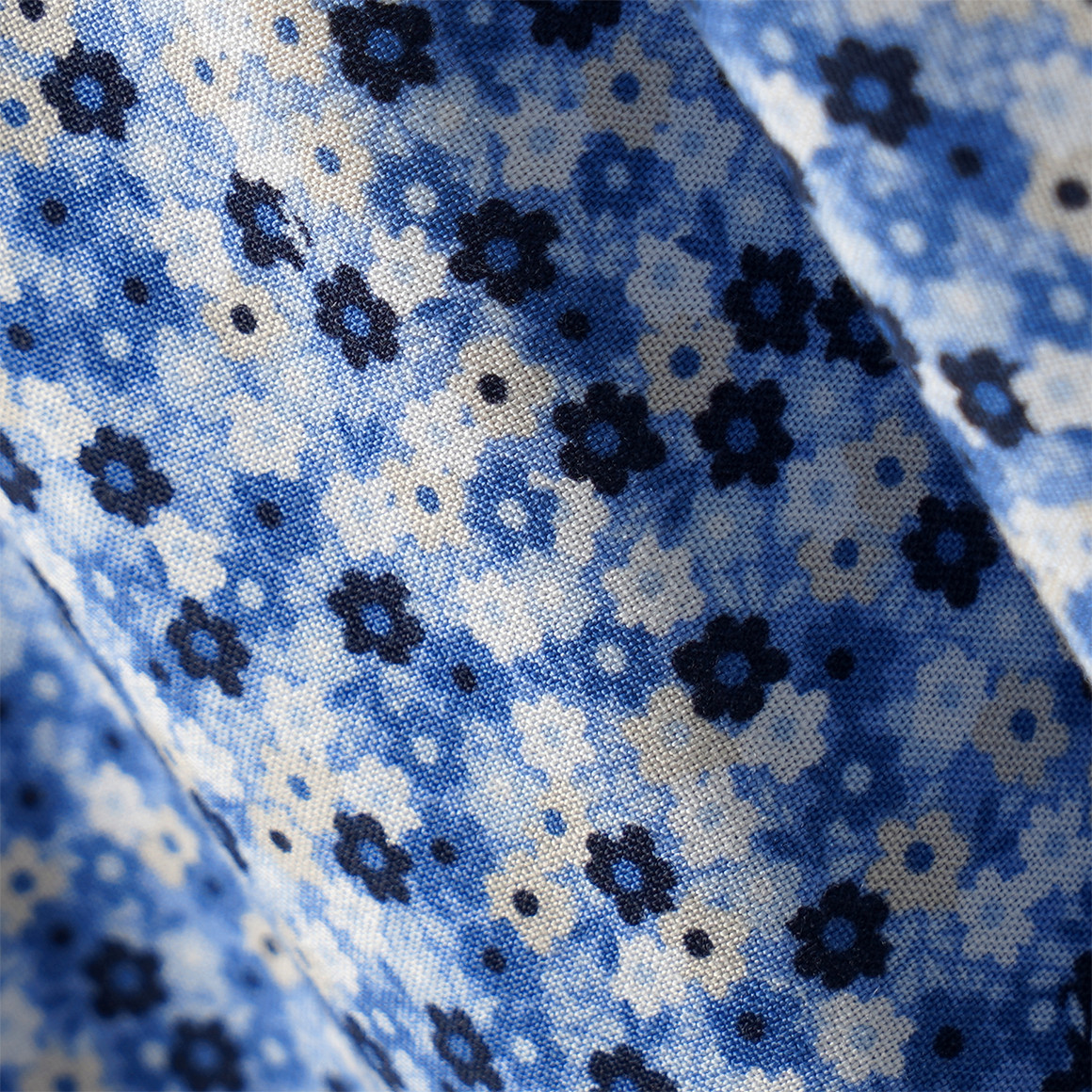 Mädchen Kleid mit Denim-Optik