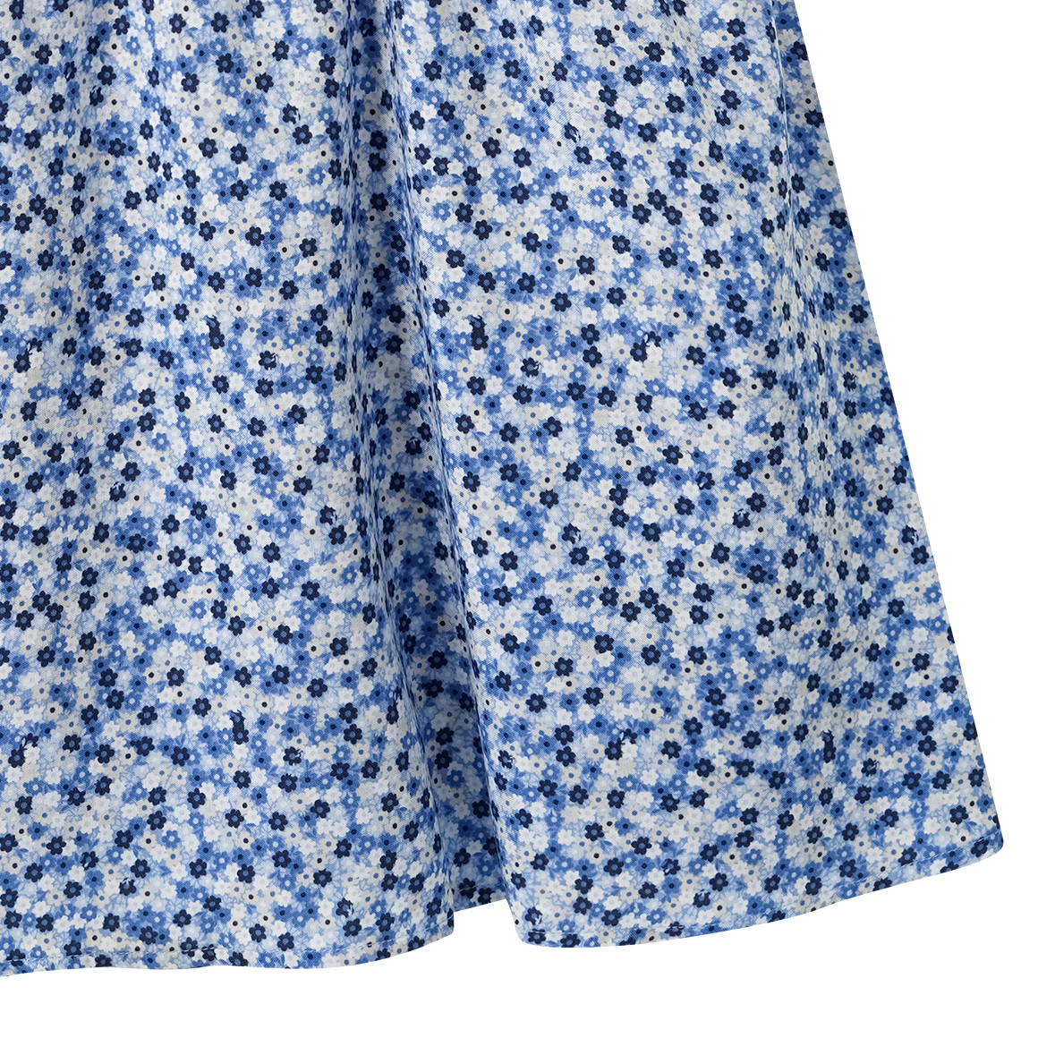 Mädchen Kleid mit Denim-Optik