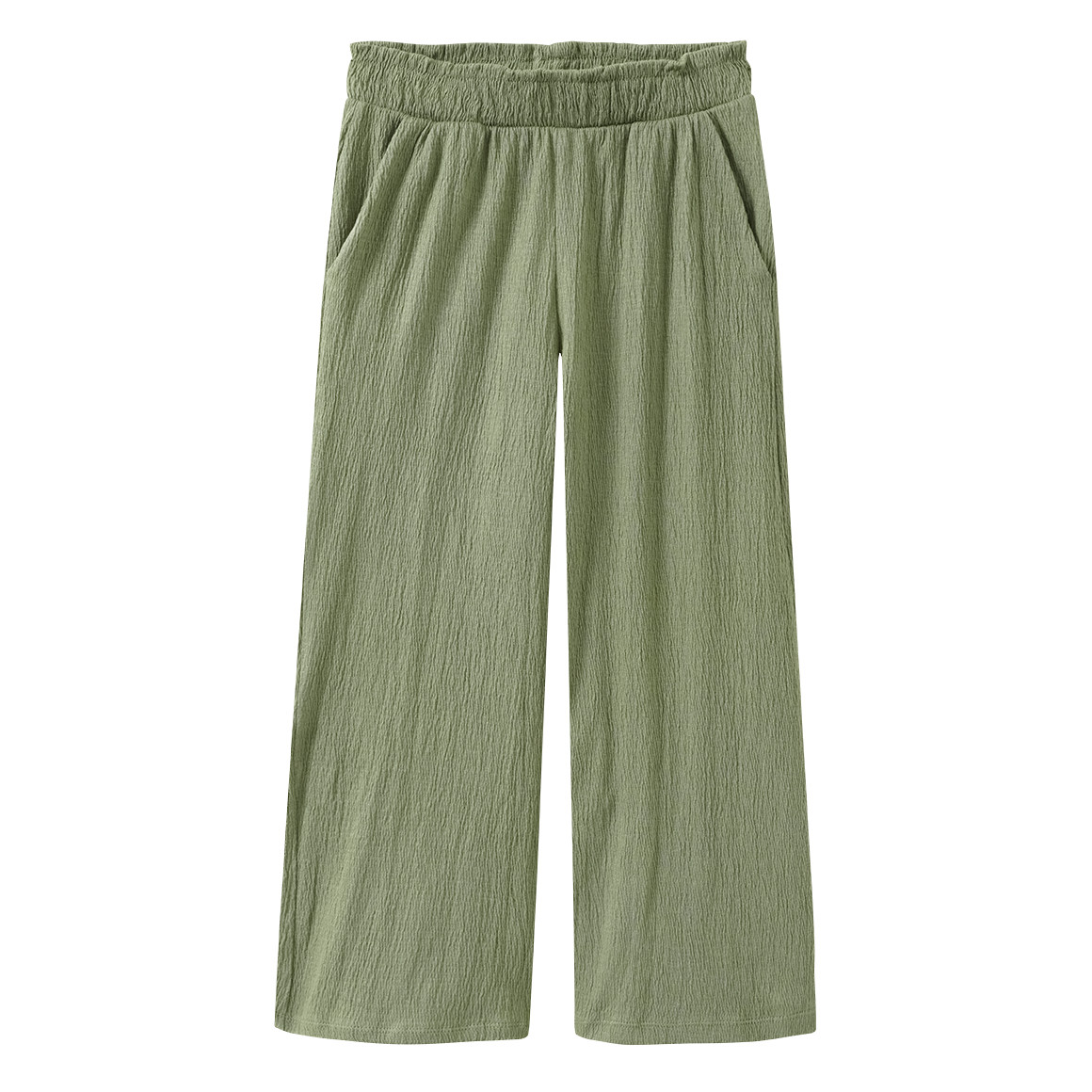 Mädchen Hose in Crepp-Optik