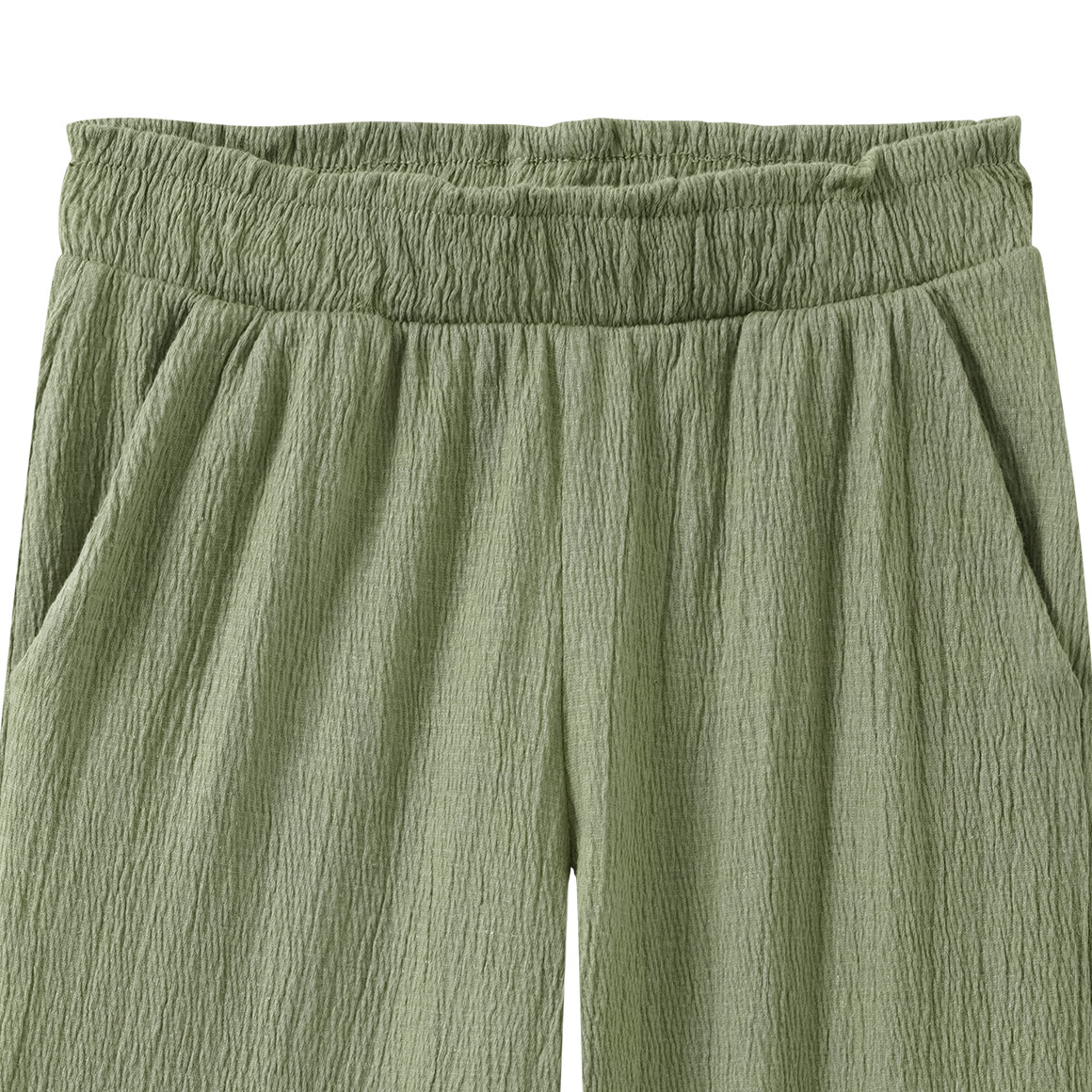 Mädchen Hose in Crepp-Optik