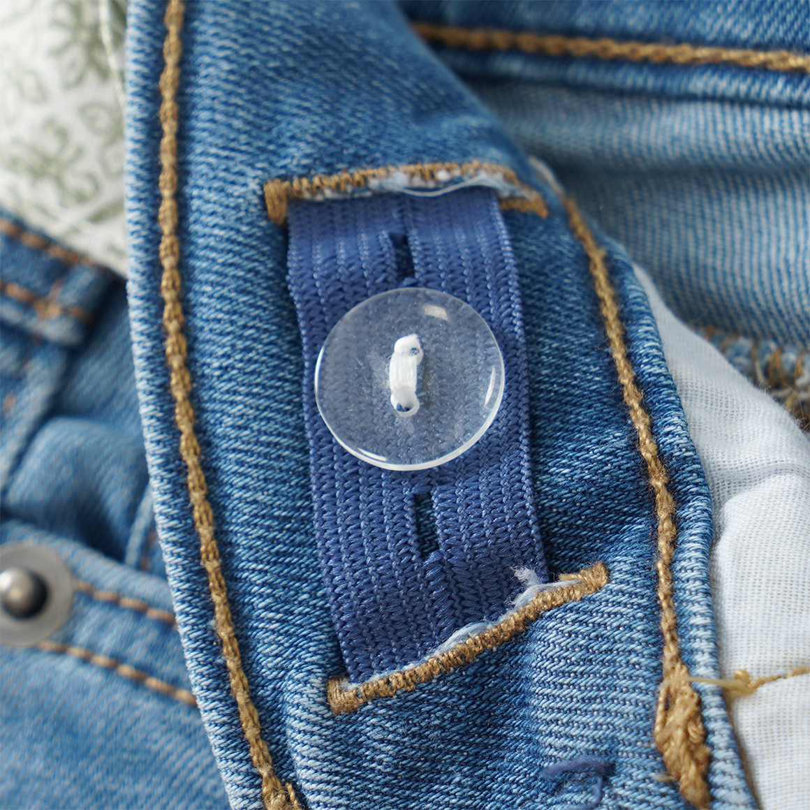 Mädchen Jeansshorts mit Stoffgürtel