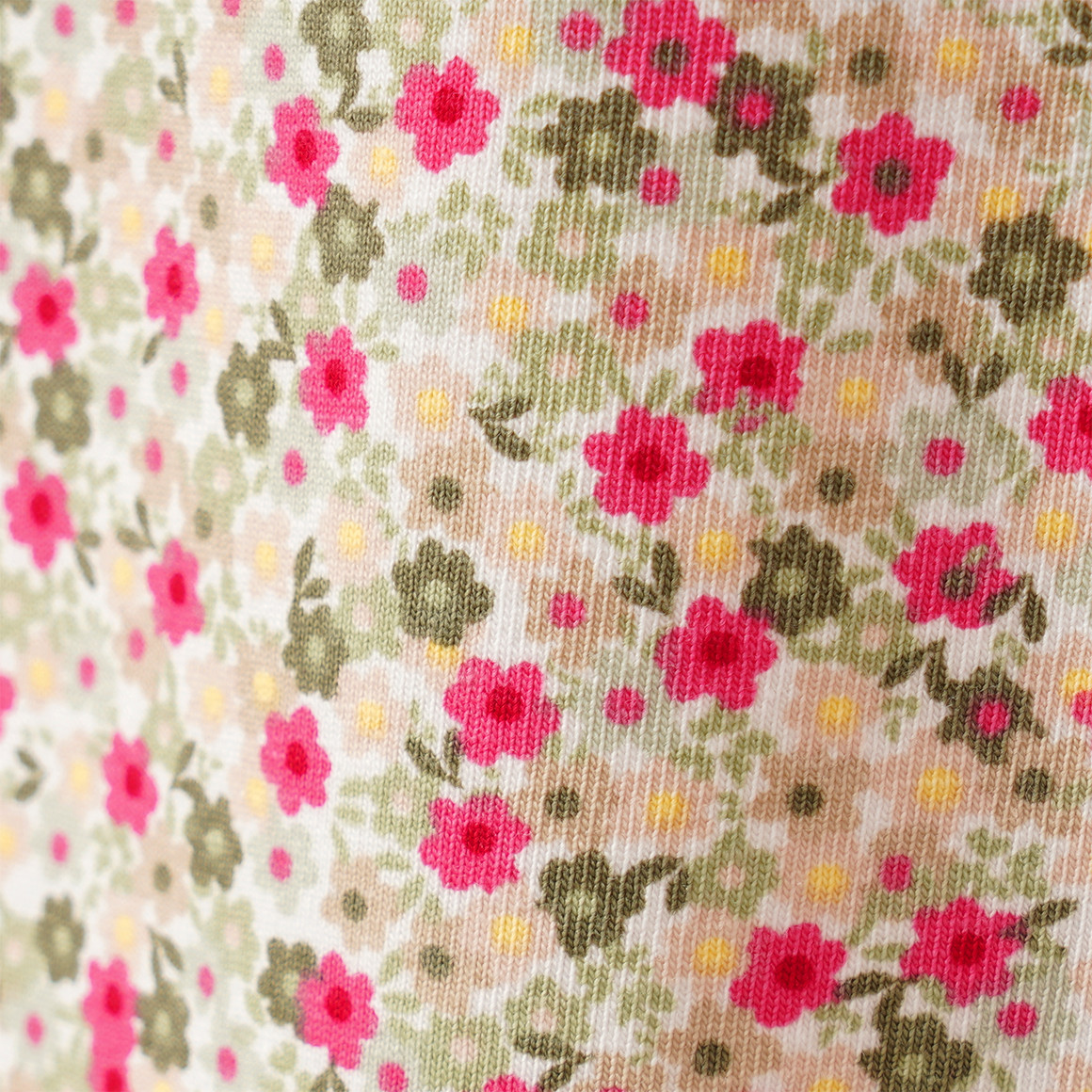 Mädchen Capri-Leggings mit Blümchen-Print