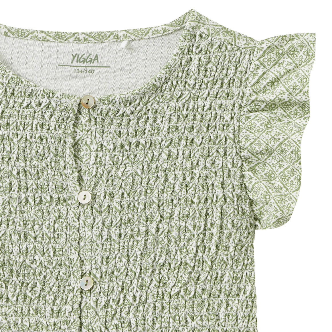 Mädchen Shirt mit Rüschen