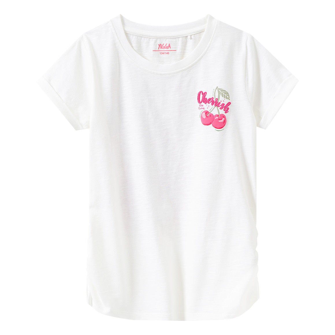 Mädchen T-Shirt mit Rücken-Print