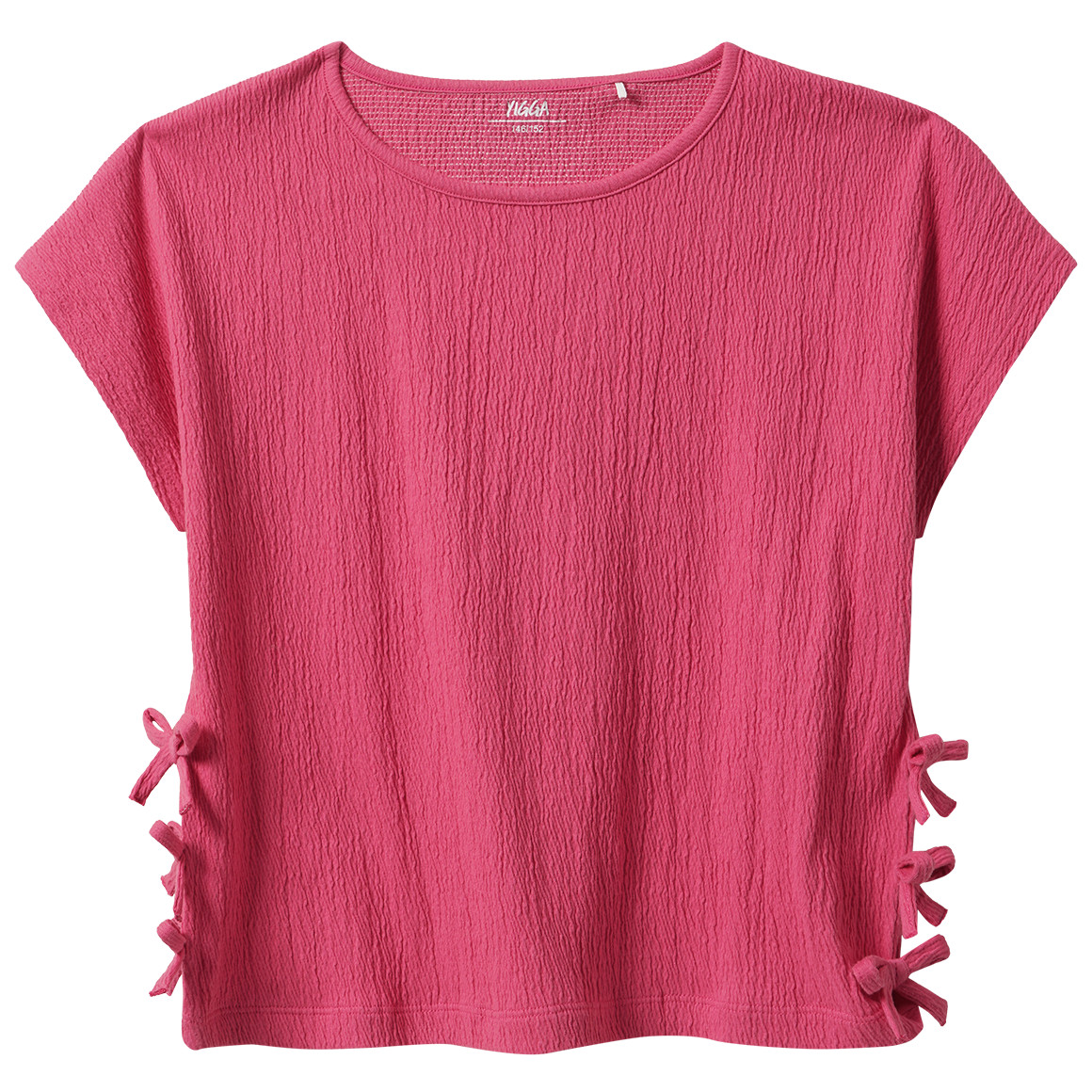 Mädchen T-Shirt mit Zierschleifen