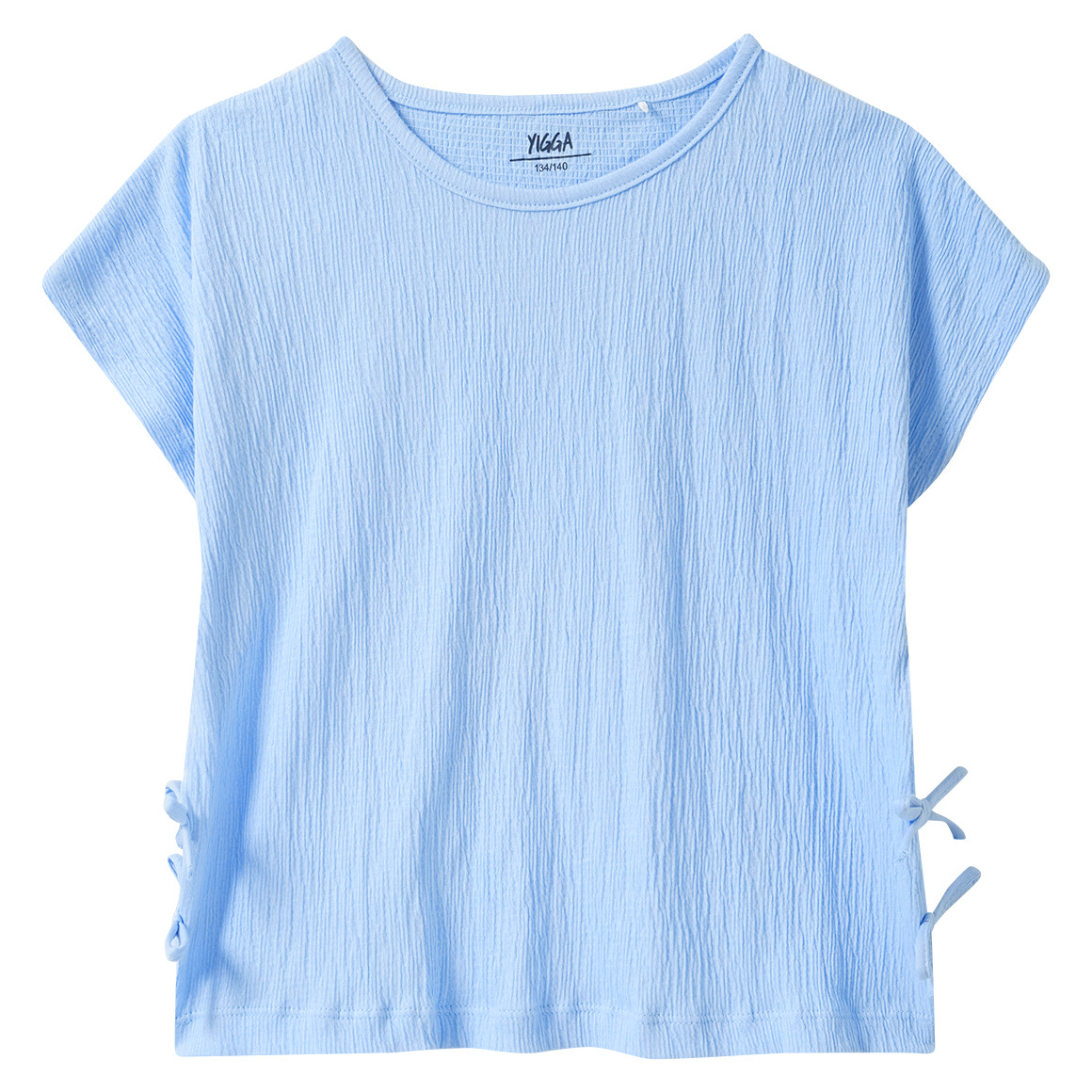 Mädchen T-Shirt mit Zierschleifen