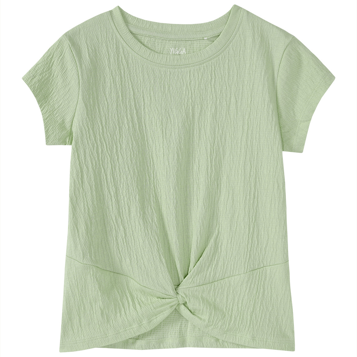 Mädchen T-Shirt mit Knoten-Detail