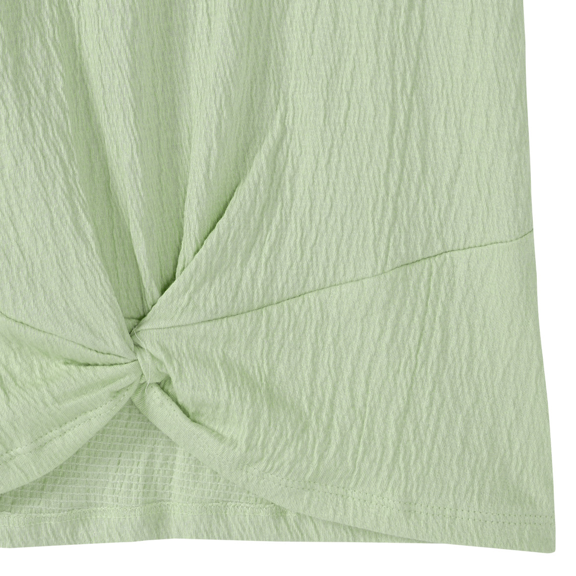 Mädchen T-Shirt mit Knoten-Detail