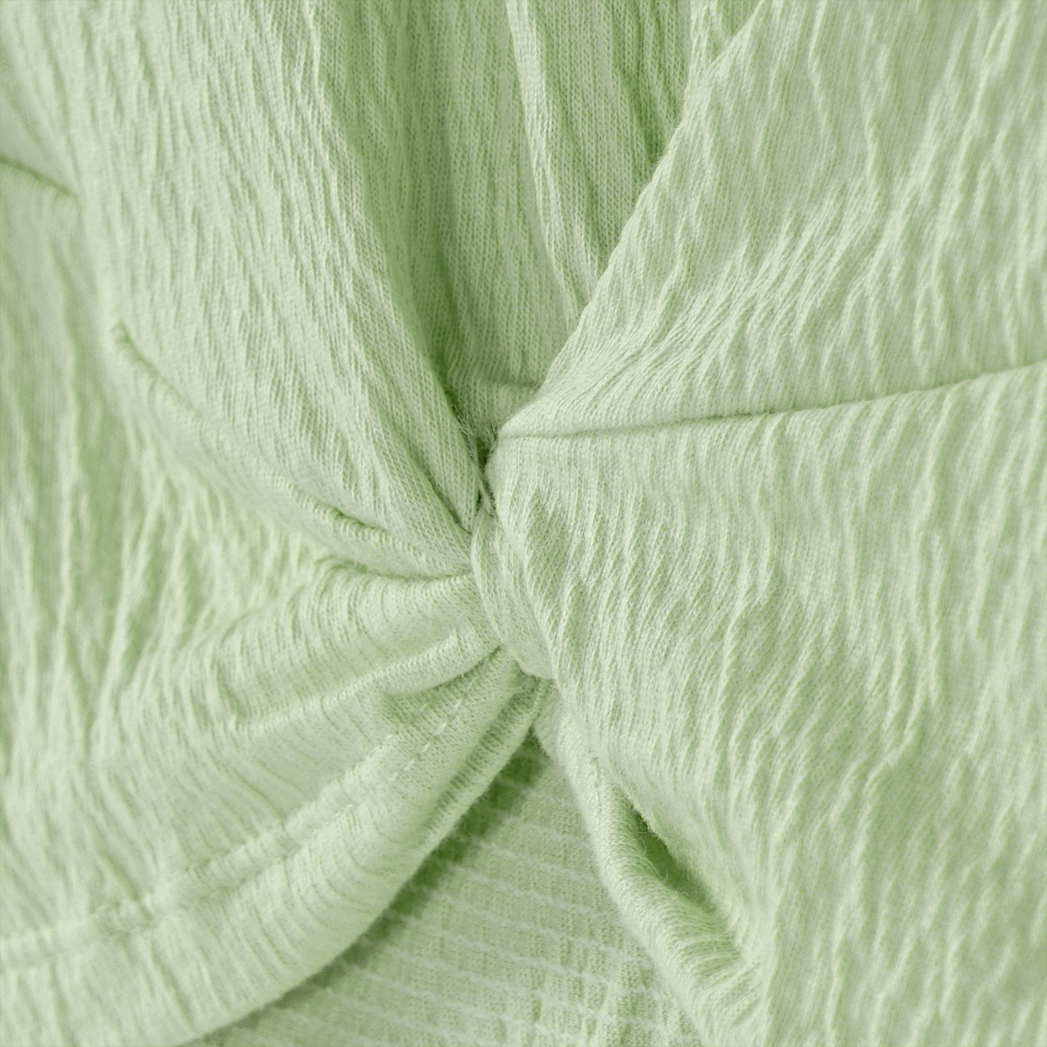 Mädchen T-Shirt mit Knoten-Detail