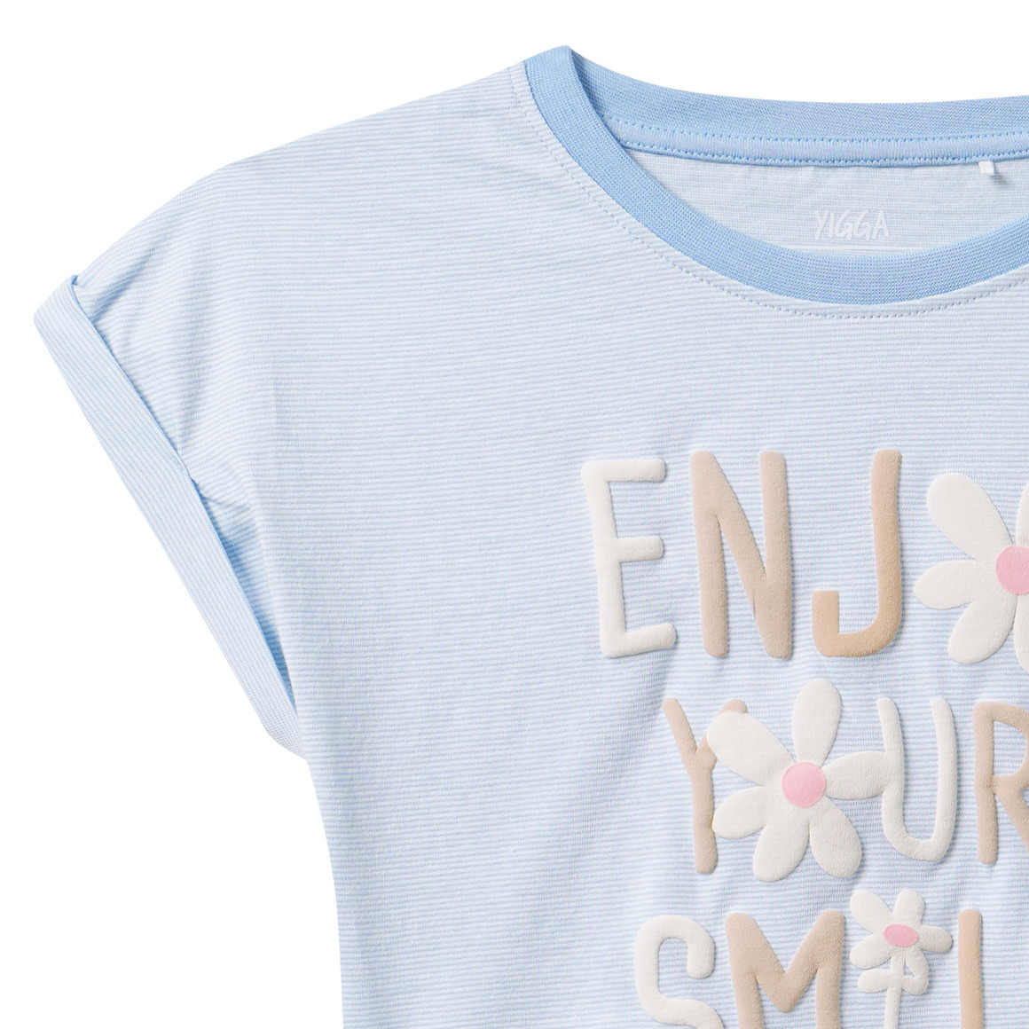 Meisjes T-shirt met tekstprint