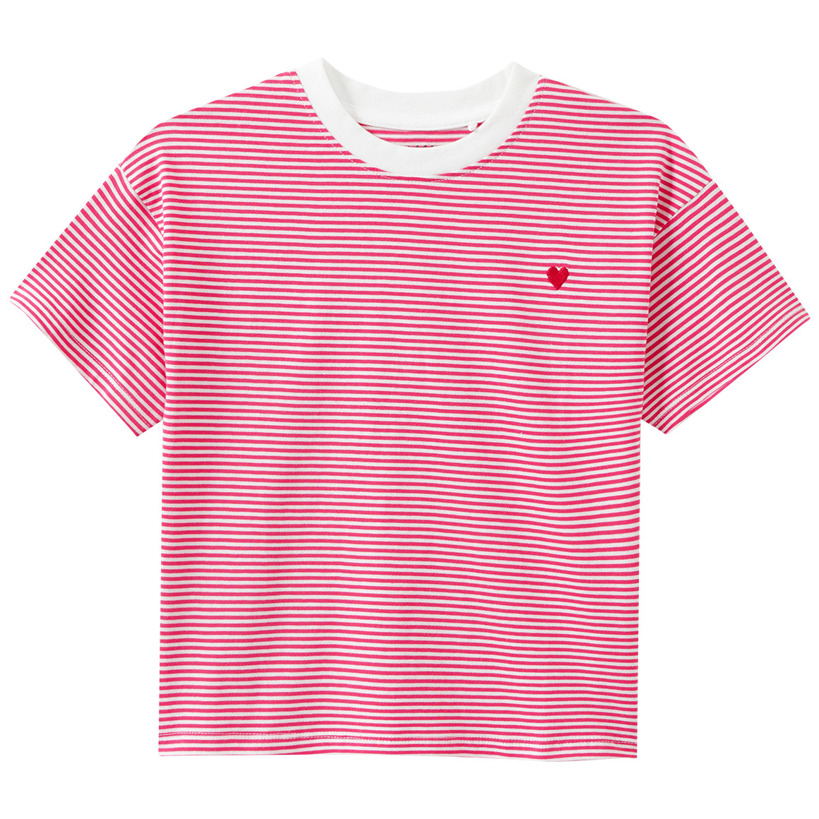 Mädchen T-Shirt im Ringel-Look