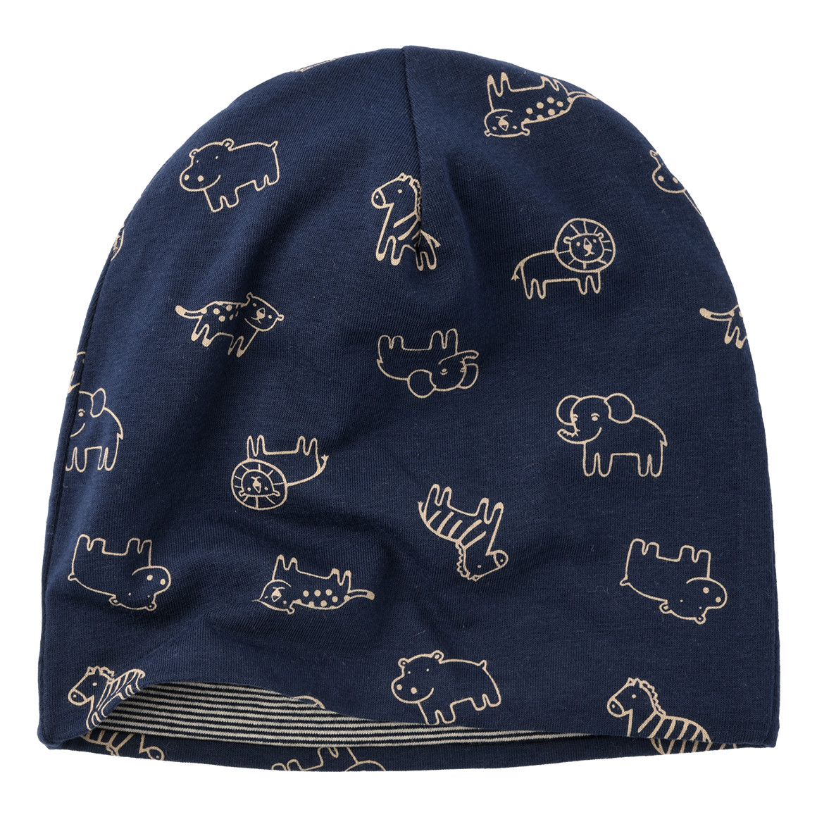 Baby Mütze mit Tier-Motiven