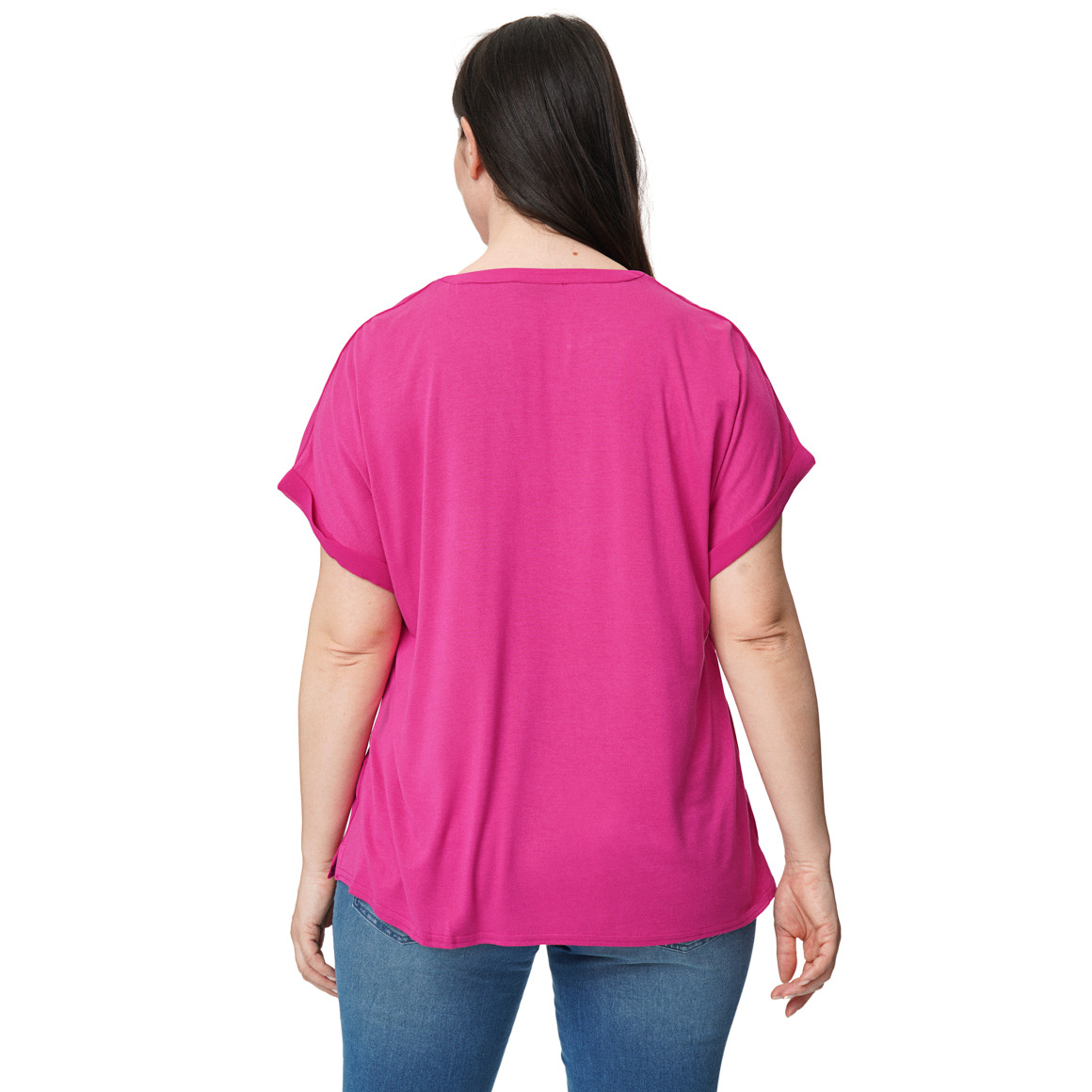 Damen Bluse in Unifarben