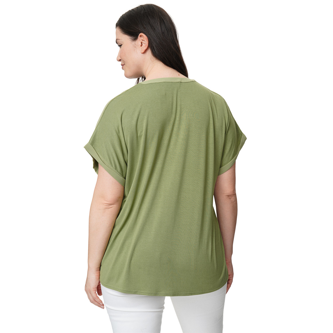 Damen Bluse in Unifarben