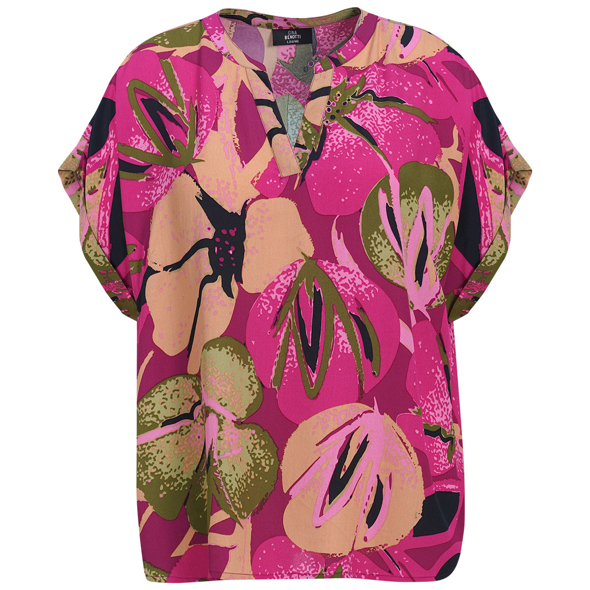 Damen Bluse mit Allover-Print