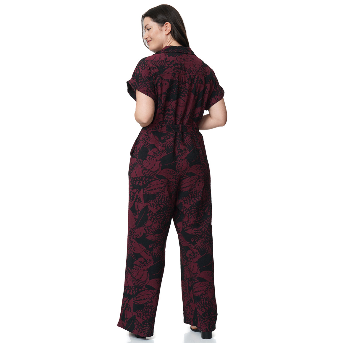 Damen Jumpsuit mit Allover-Print