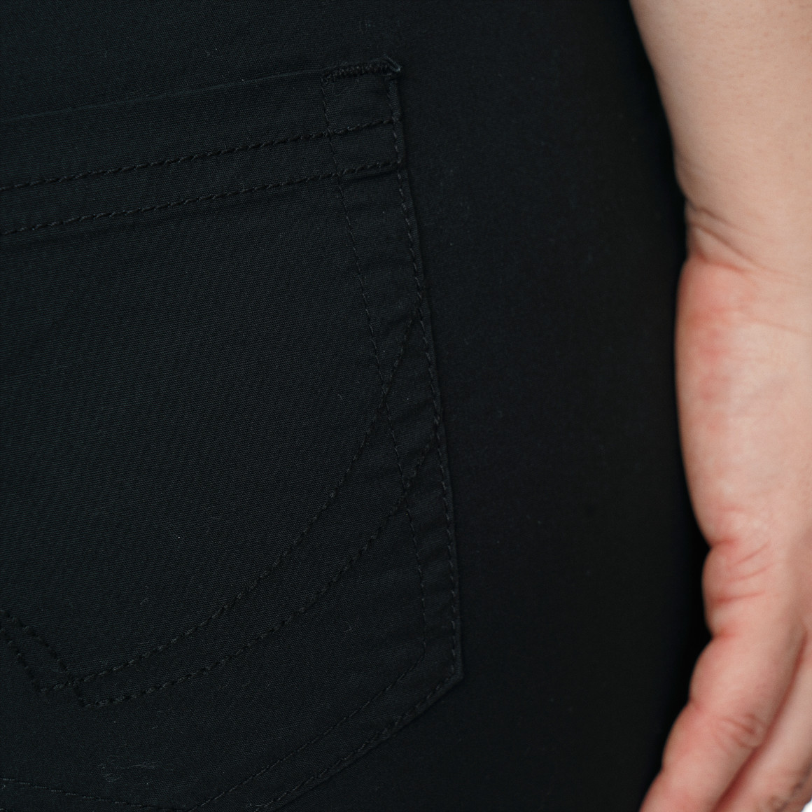 3/4 Damen Hose mit 4 Taschen