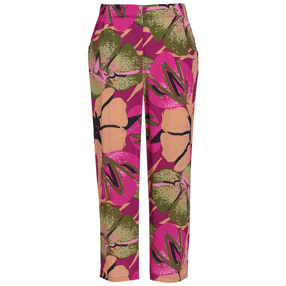 Damen Hose mit Allover-Print