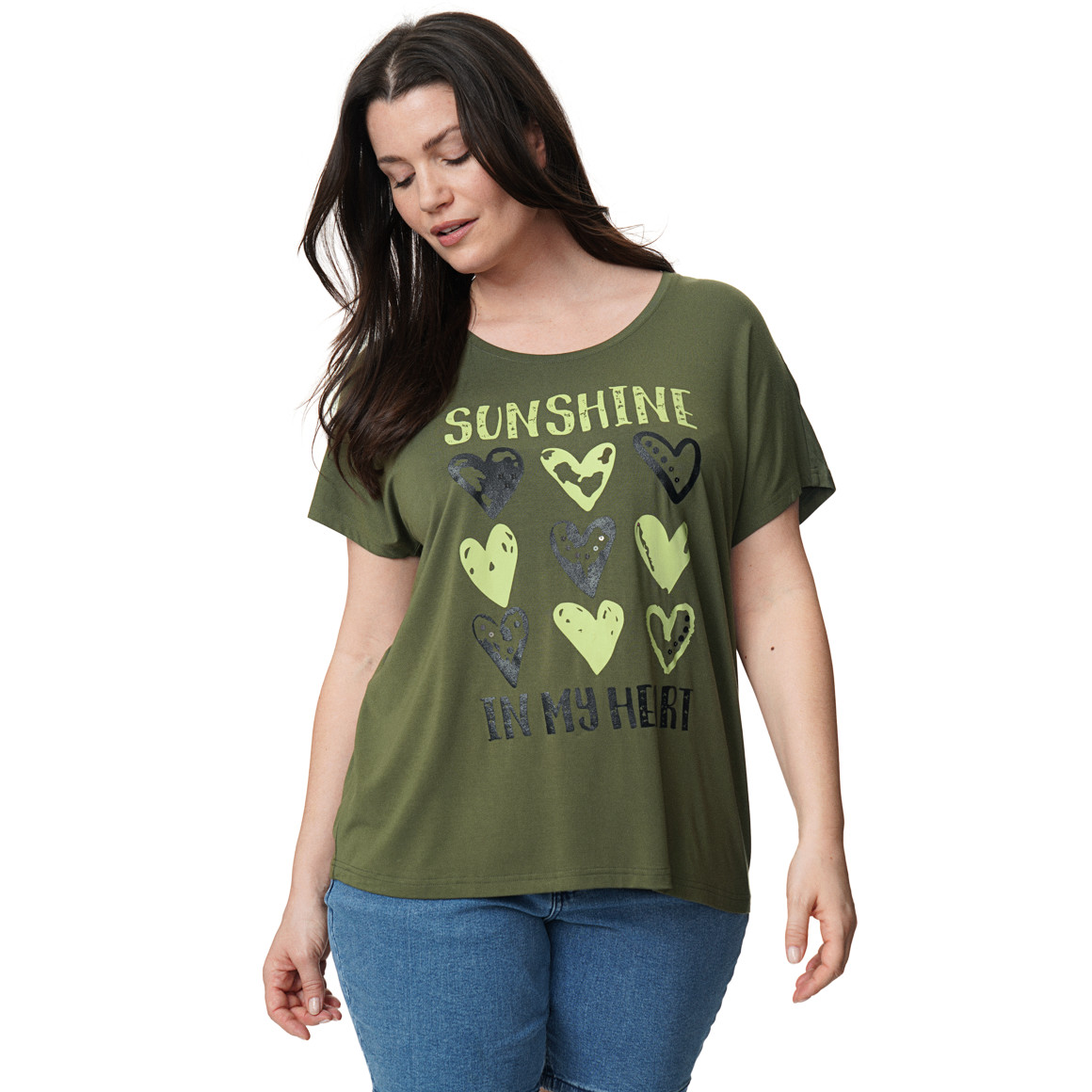 Damen T-Shirt mit Frontprint