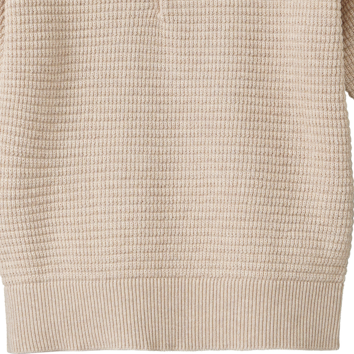 Jungen Strick-Poloshirt unifarben
