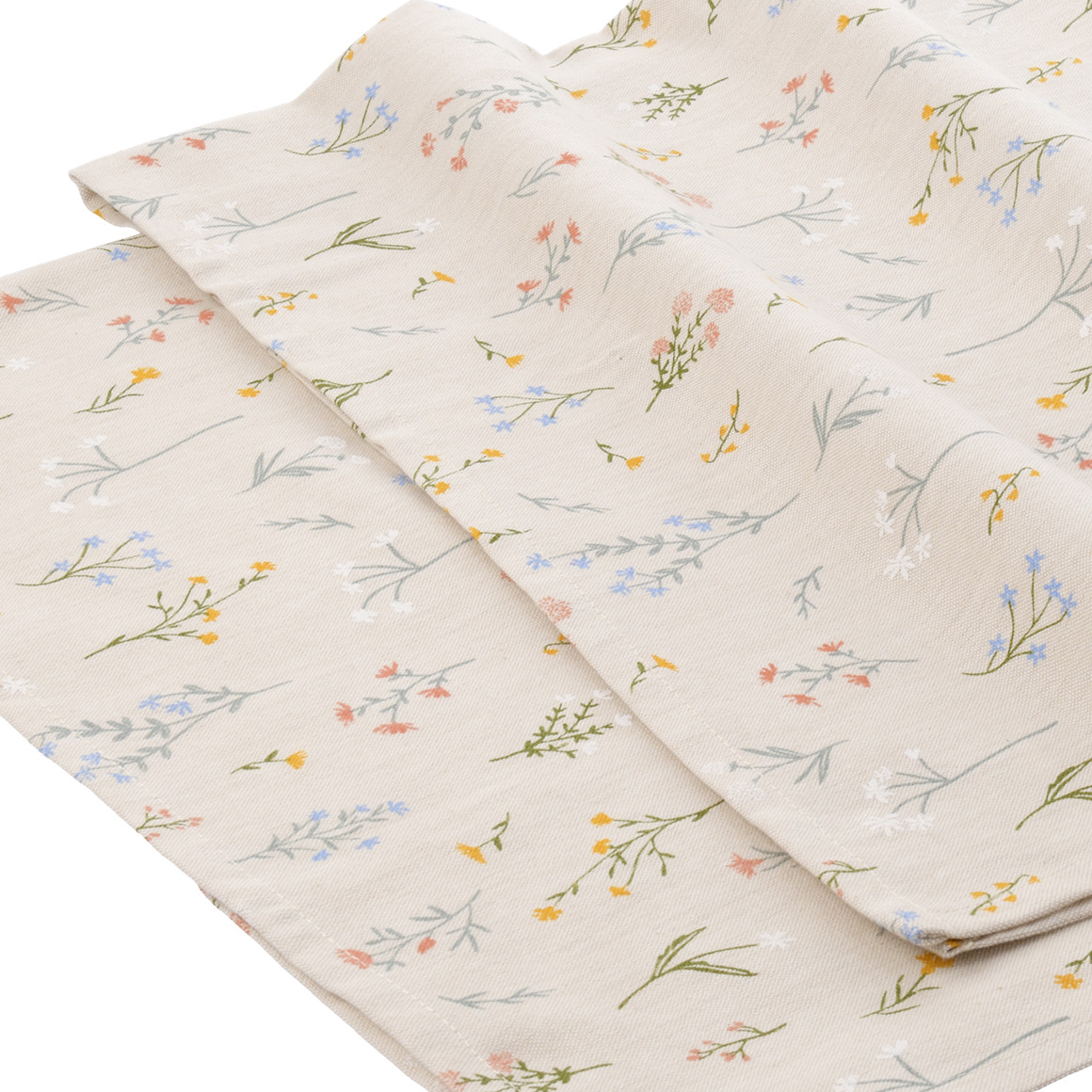 Tischdecke mit Blumen-Allover