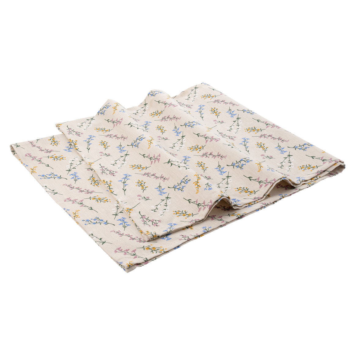 Tischdecke mit Blumen-Allover