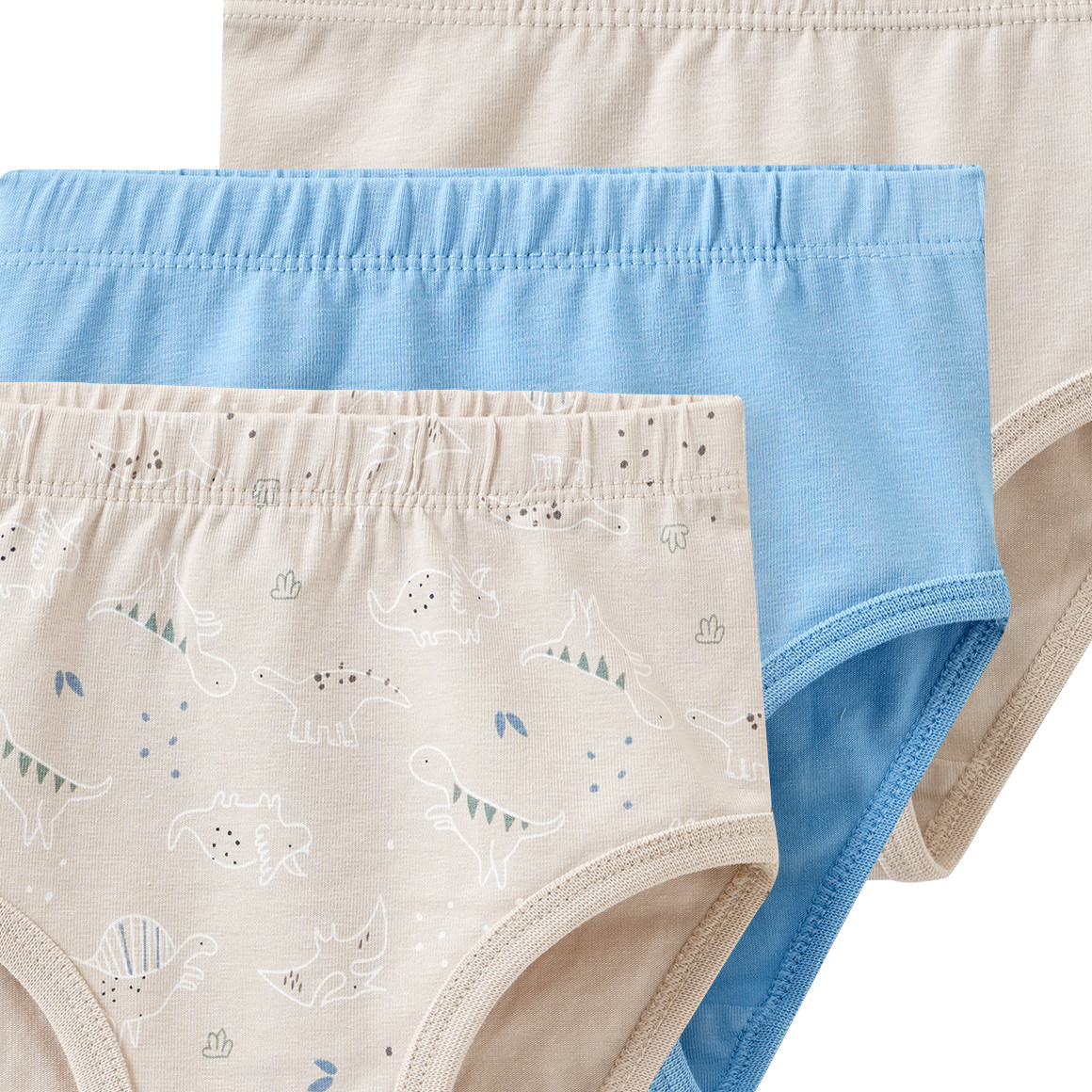 3 Baby Slips in Windelpassform