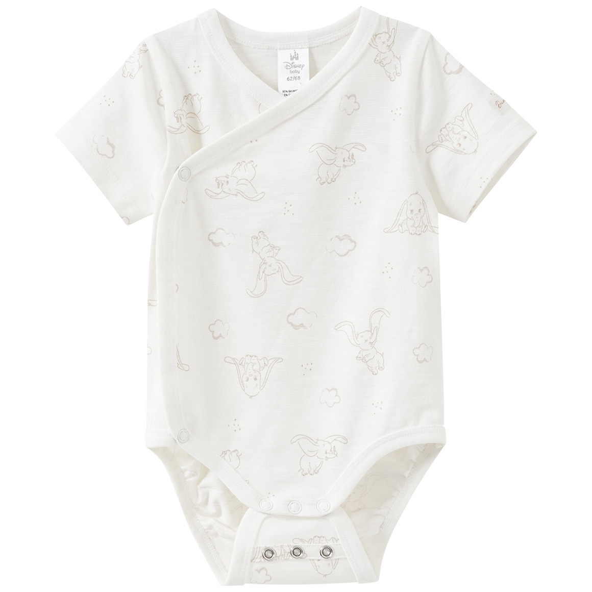 Dumbo Wickelbody aus Flammgarn