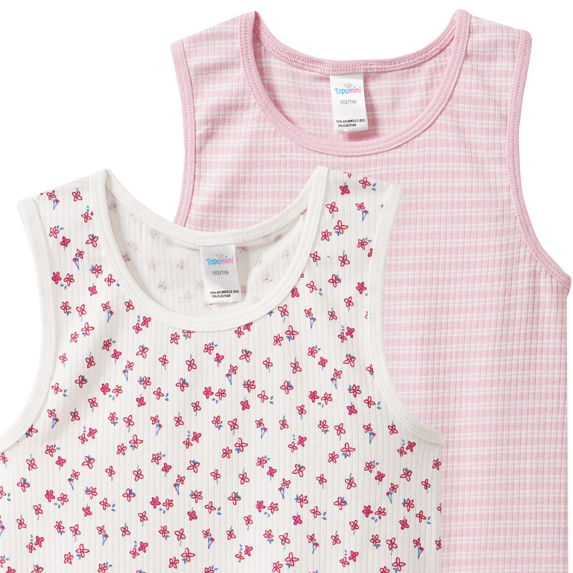 2 Baby Unterhemden im Set