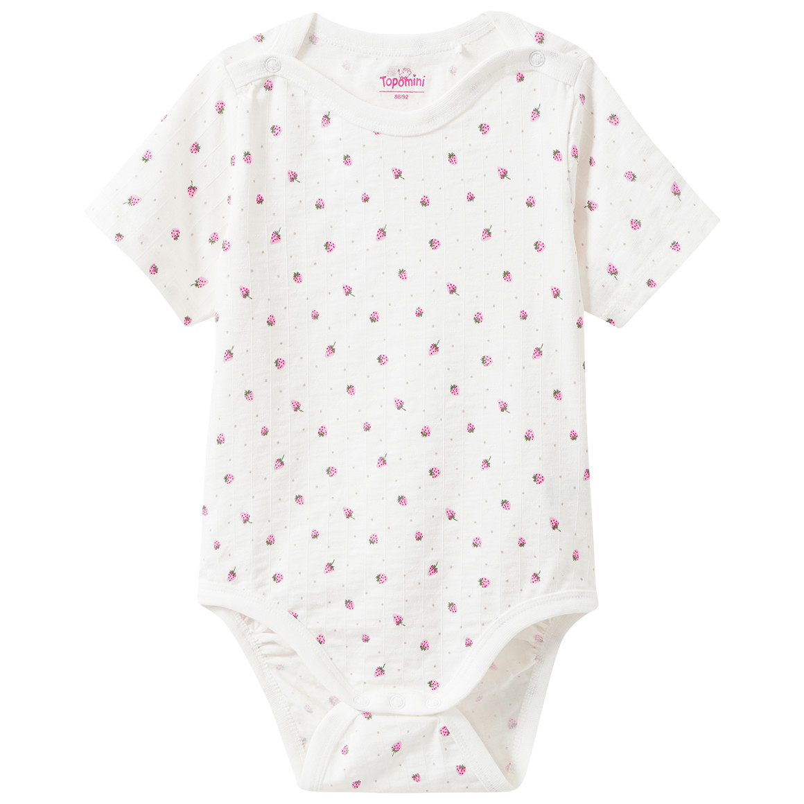 2 Baby Bodys mit Bio-Baumwolle