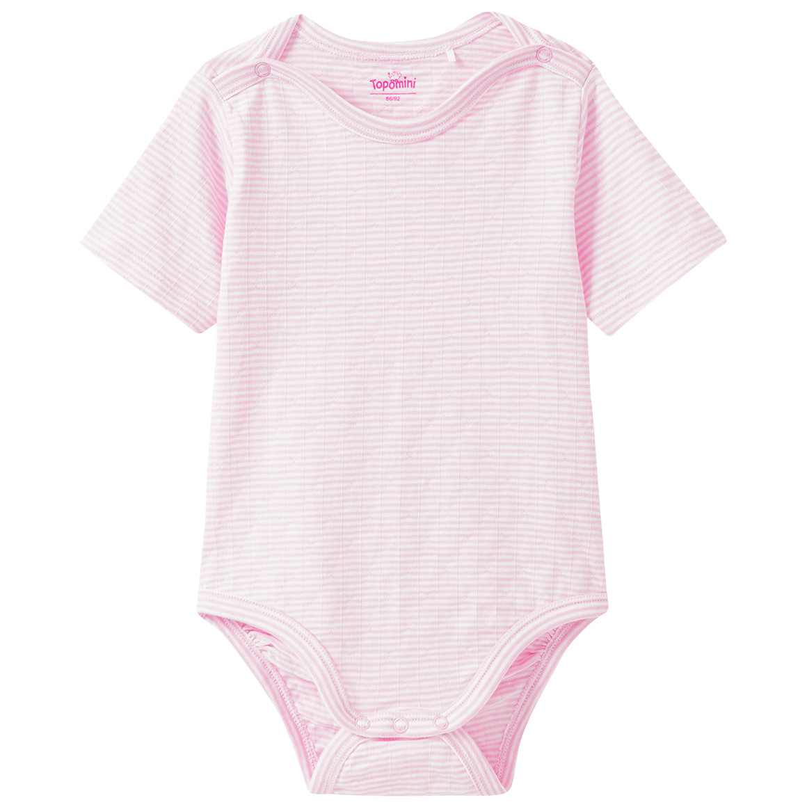 2 Baby Bodys mit Bio-Baumwolle