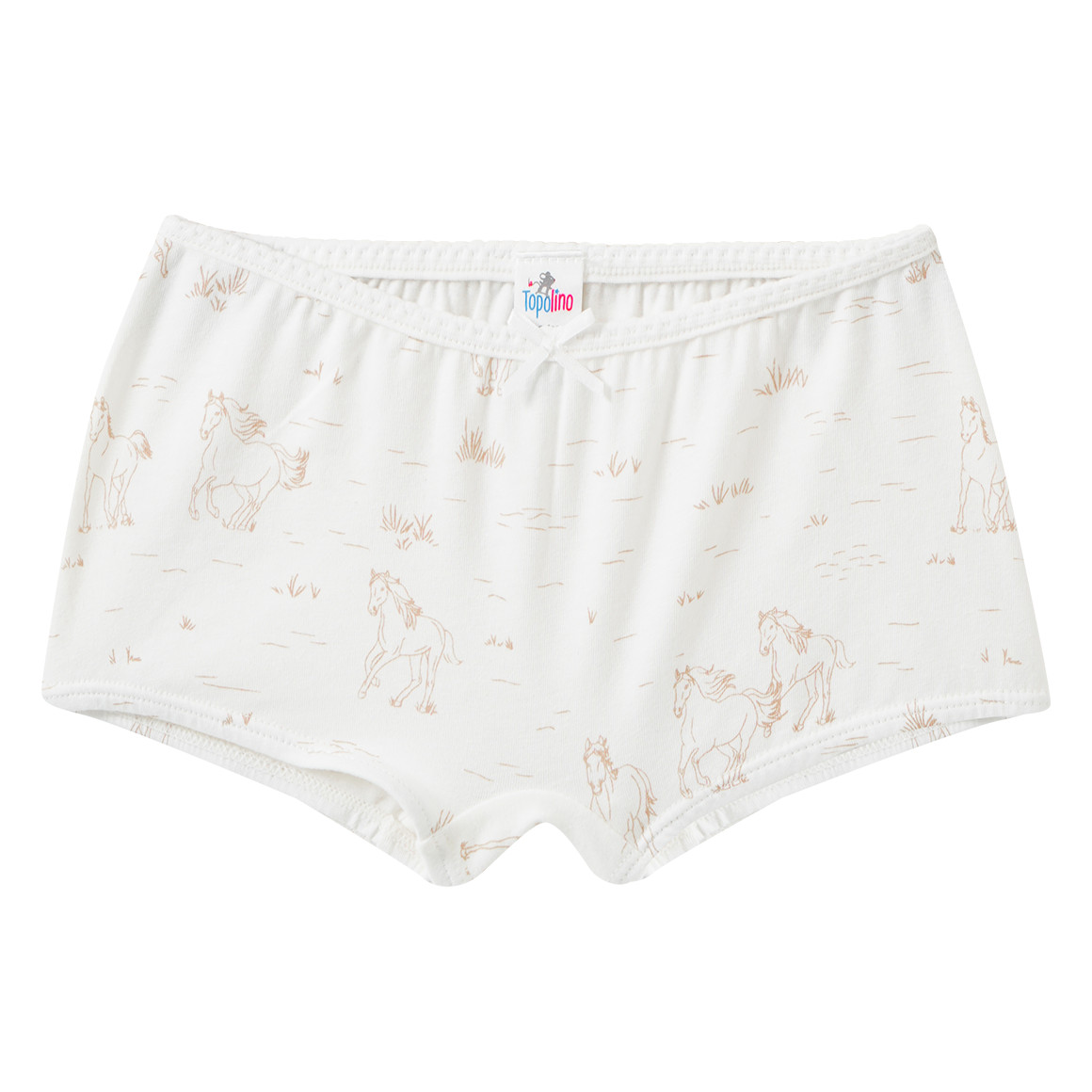 3 Mädchen Pantys mit Pferde-Motiven