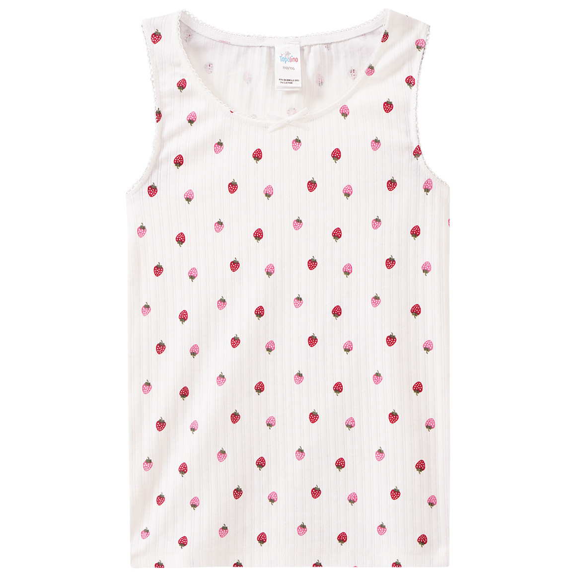 2 Mädchen Unterhemden im Set