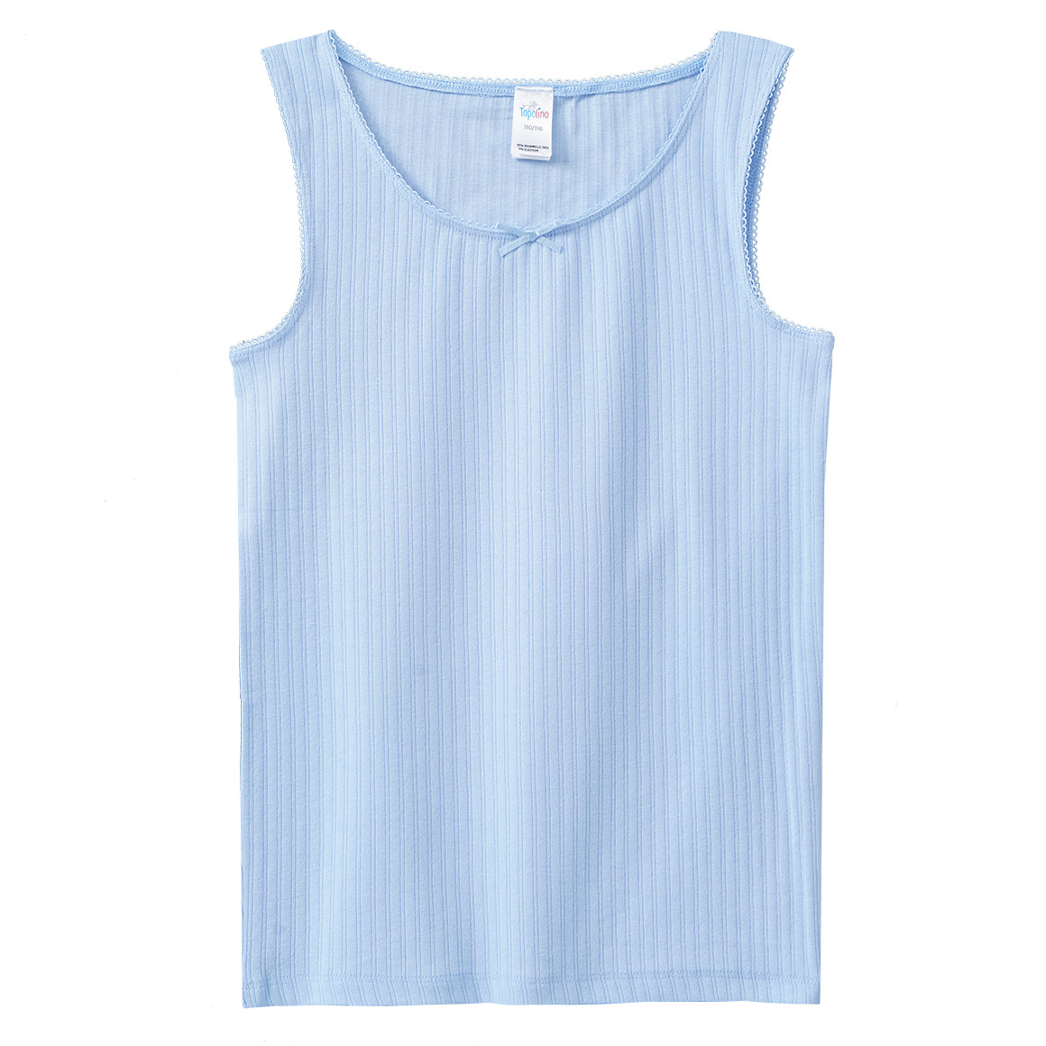 2 Mädchen Unterhemden im Set