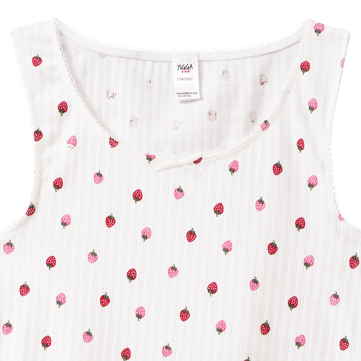 2 Mädchen Unterhemden im Set