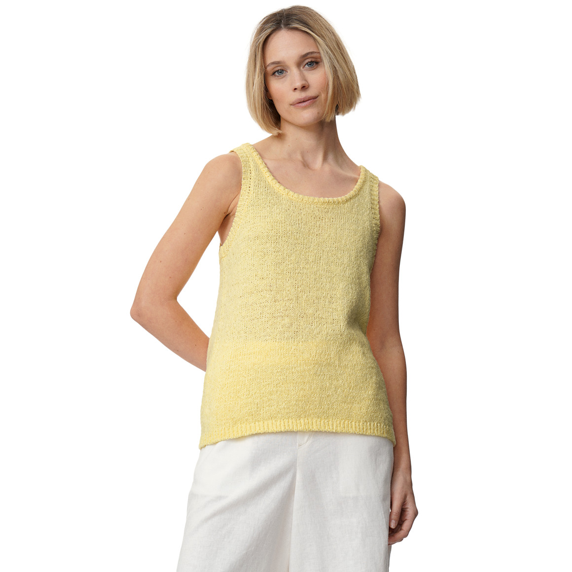 Damen Stricktop aus Bändchengarn