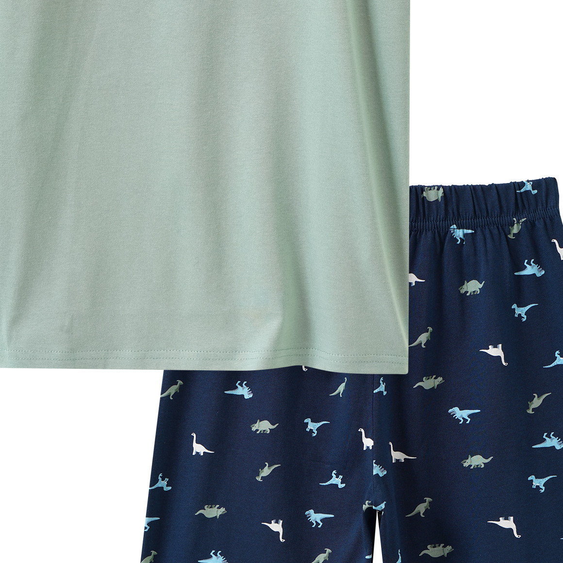 Jungen Shorty mit Dino-Motiven