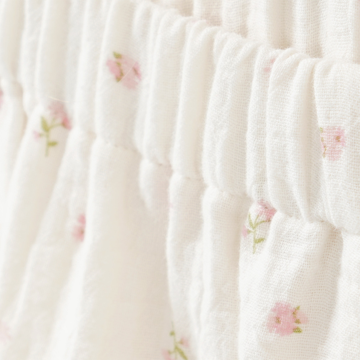 Mädchen Musselin-Shorty mit Blümchen-Print