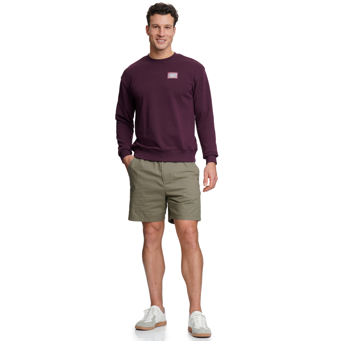 Herren Sweatshirt mit Rücken-Print