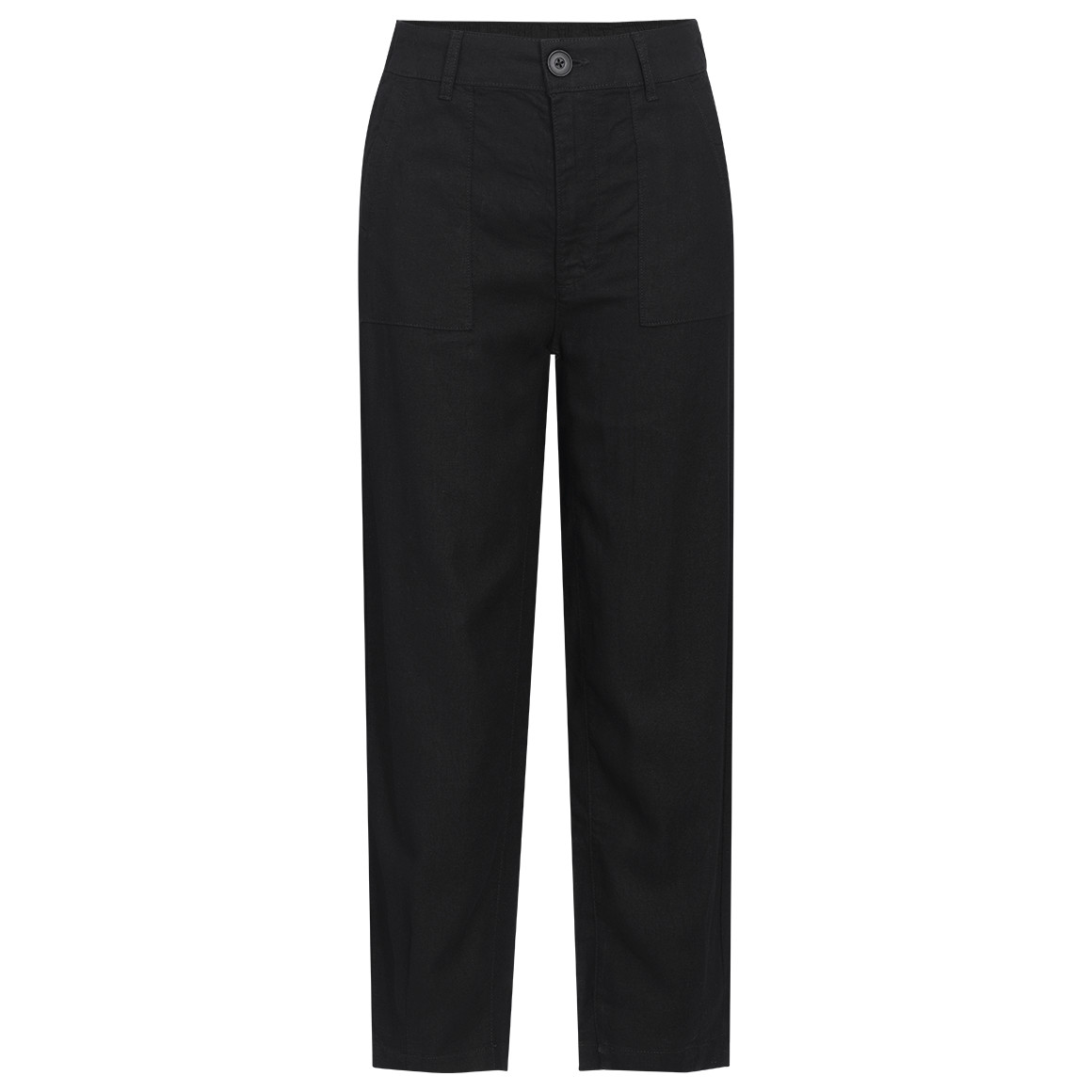 Damen Leinen-Hose in Uni