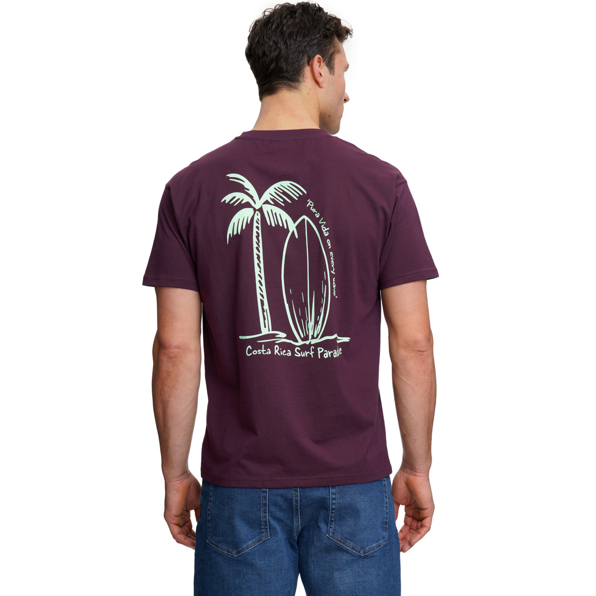 Herren T-Shirt mit Rücken-Print