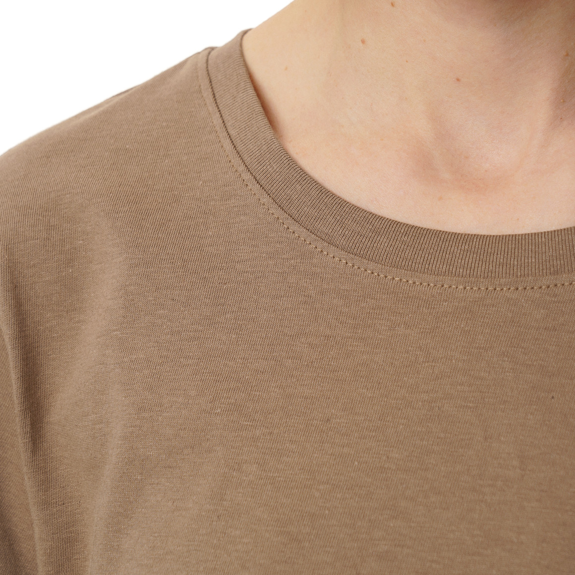 Damen T-Shirt mit Leinen