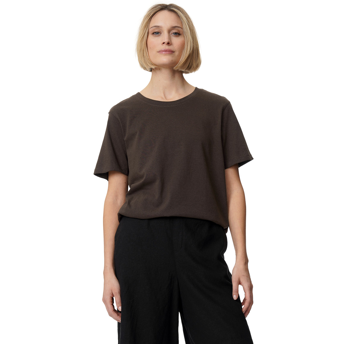 Damen T-Shirt mit Leinen