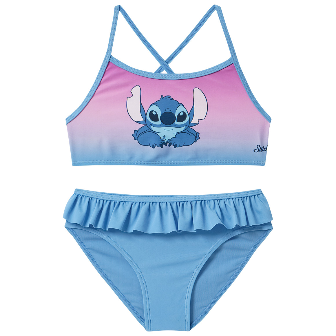 Stitch Bikini mit Print