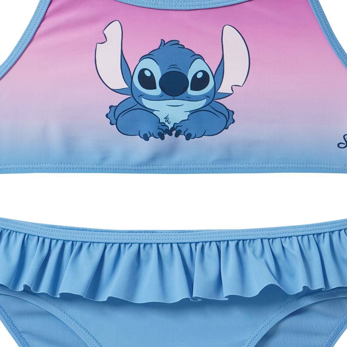 Stitch Bikini mit Print